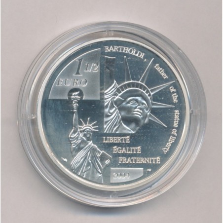 1,5 Euro 2004 - Bartholdi - argent Belle Epreuve