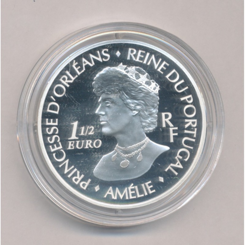 1,5 Euro 2006 - Reine Amélie - argent Belle Epreuve
