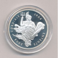 1,5 Euro 2004 - Entente cordiale - argent Belle Epreuve