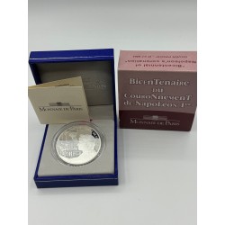 1,5 Euro 2004 - Bicentenaire couronnement Napoléon 1er - argent Belle Epreuve 2