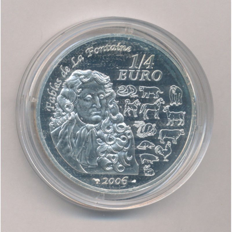 1,5 Euro 2006 - Année du chien - argent Belle Epreuve