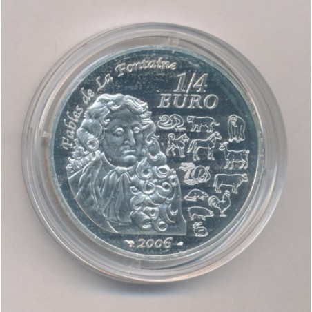 1,5 Euro 2006 - Année du chien - argent Belle Epreuve