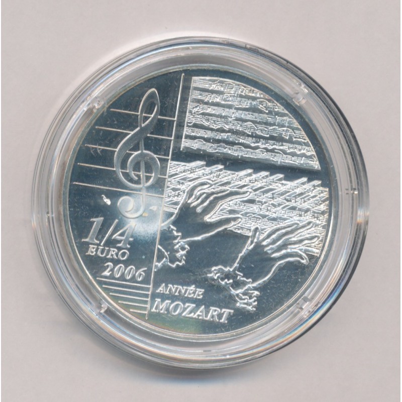 1,5 Euro 2006 - Mozart - argent Belle Epreuve