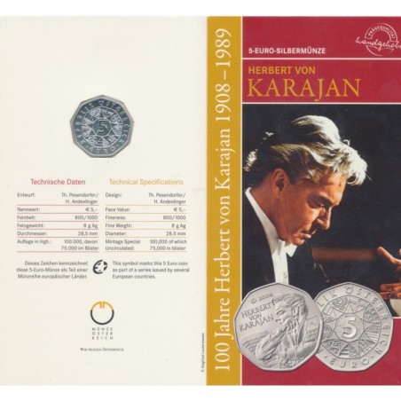 Autriche - Euro 2008 - Herbert Von Karajan