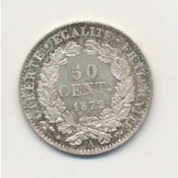50 centimes Cérès - 1872 A Paris 2