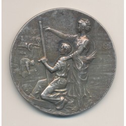 Médaille - Direction de l'agriculture du commerce et de la colonisation - argent 46g - TTB