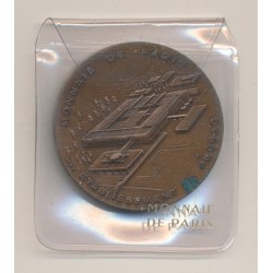 Médaille - Visite Monnaie de Paris - Etablissement de Pessac - 41mm - avec pochette - bronze