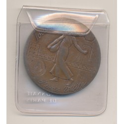 Médaille - Visite Monnaie de Paris - Etablissement de Pessac - 41mm - avec pochette - bronze 2
