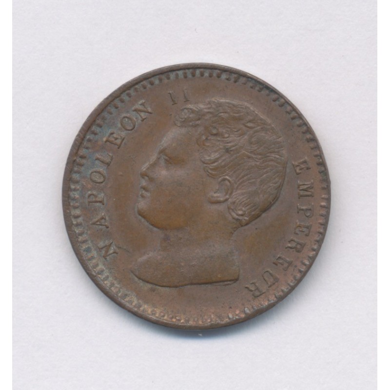 1 Centime 1816 Essai - Napoléon II - bronze - SUP