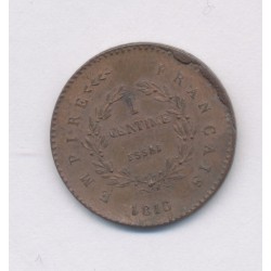 1 Centime 1816 Essai - Napoléon II - bronze - SUP 2