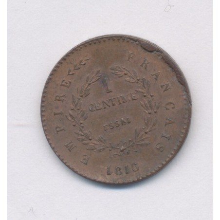 1 Centime 1816 Essai - Napoléon II - bronze - SUP