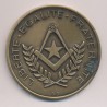 Médaille - Les Élus Saint Etienne - Grand orient de France - 1828-1978 - bronze 60mm - SUP