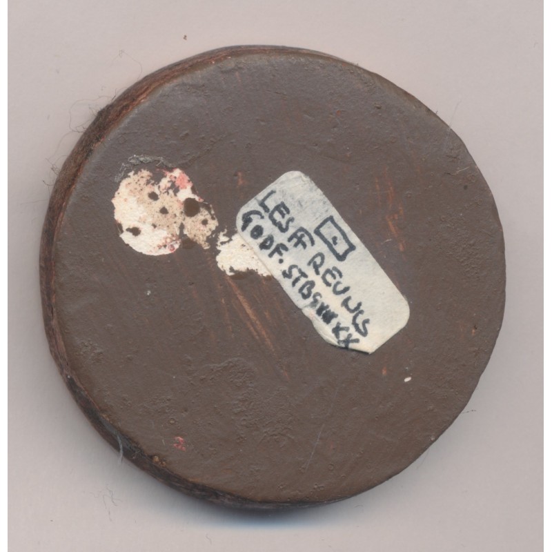 Reproduction sceau maçonnique - Loge de Strasbourg - Les frères réunis - GODF - uniface 42mm - TTB