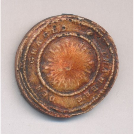 Reproduction sceau maçonnique - Chambre des grades - 24mm