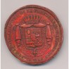 Reproduction sceau maçonnique - Chapitre de la parfaite harmonie - St Denis - uniface 48mm - TTB+