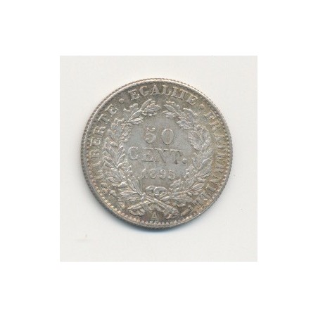 50 centimes Cérès - 1895 A Paris