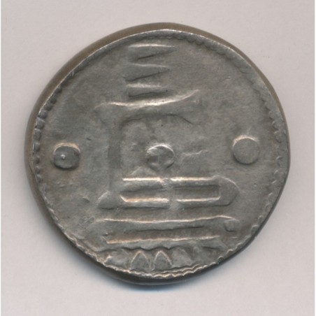 Médaille - Reproduction Denier Chartres - argent 70g - 45mm - TTB