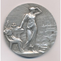 Médaille - Centenaire de l'académie de médecine - 1820-1920 - Paul Richer - argent 139g - 68mm - SUP 2