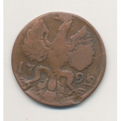 Allemagne - Aachen - 12 Heller - 1792