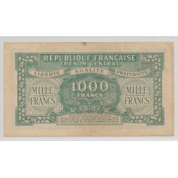 1000 Francs Marianne - 1945 - Série D - TTB 2
