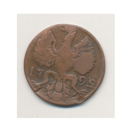 Allemagne - Aachen - 12 Heller - 1799
