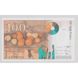 100 Francs Cézanne - 1997 - A - NEUF 2