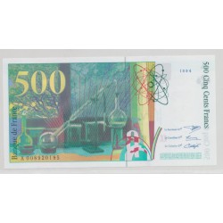 500 Francs Curie - 1994 - Alphabet A - Neuf 2