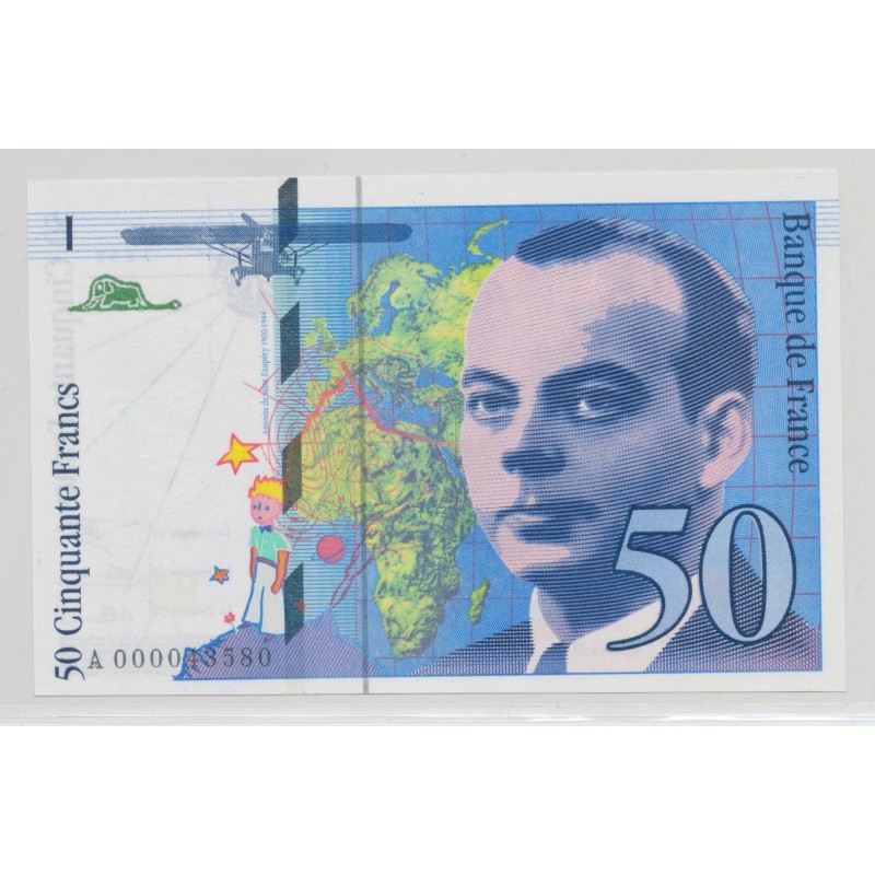 50 Francs St Éxupéry - 1992 - A - NEUF