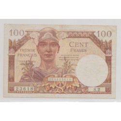 100 Francs Trésor Français - Type 1947