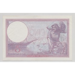 5 Francs Violet - 19.01.1925 - SUP 2