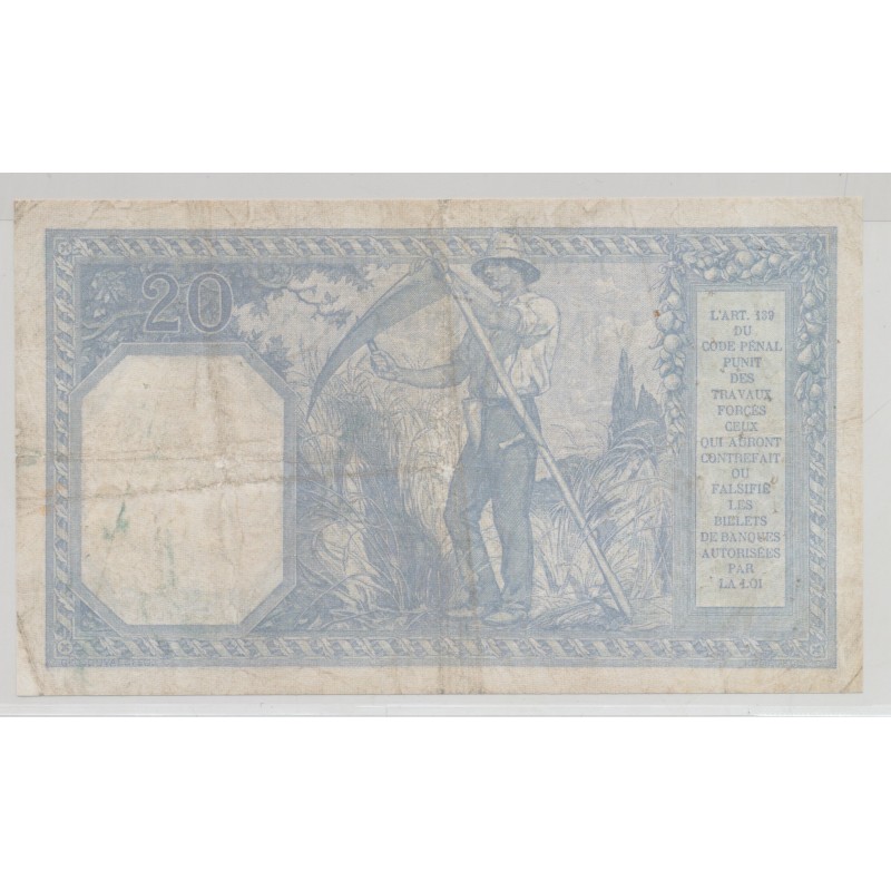 20 Francs Bayard - 14.10.1918 - TTB