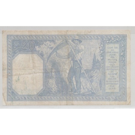 20 Francs Bayard - 14.10.1918 - TTB