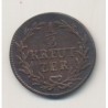 Allemagne - Baden - 1/2 Kreuzer - 1817