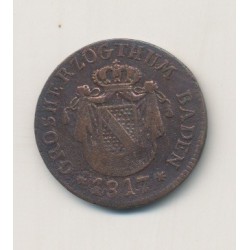 Allemagne - Baden - 1/2 Kreuzer - 1817 2