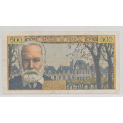 500 Francs Victor Hugo - 7.01.1954 - TTB 2