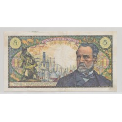 5 Francs pasteur - 1.09.1966 - TTB+ 2