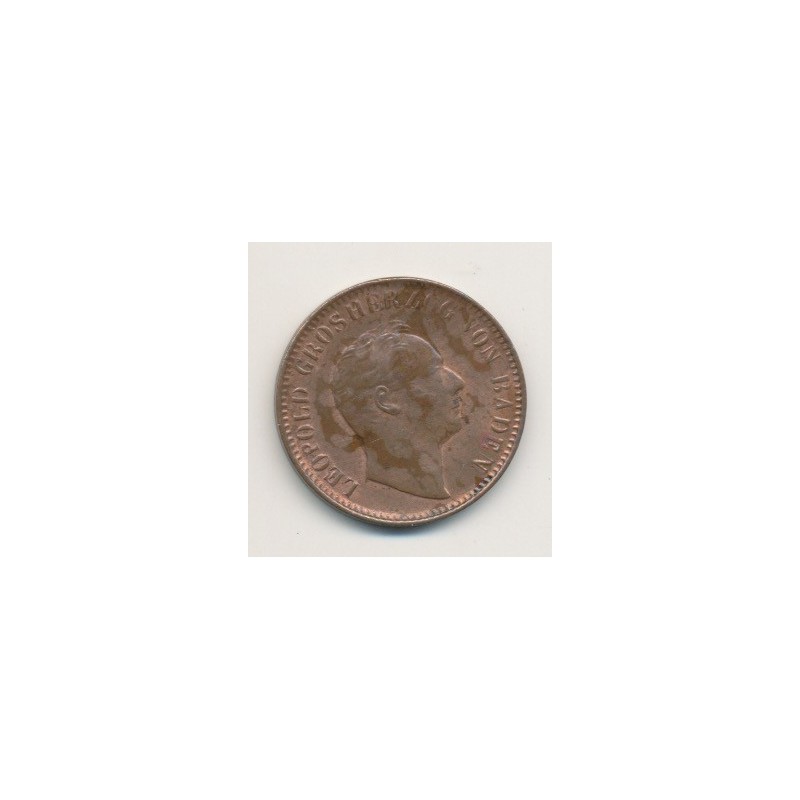 Allemagne - Baden - 1 Kreuzer - 1845