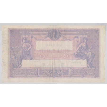 1000 Francs bleu et Rose - 1.04.1915 - TB+