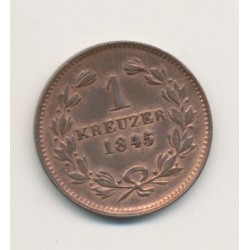 Allemagne - Baden - 1 Kreuzer - 1845 2