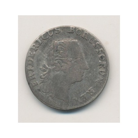Allemagne - Brandebourg - 1/12 Thaler - 1764 E