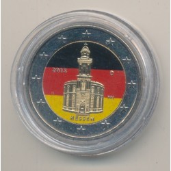  2 Euro couleur - Allemagne 2015 - Hessen