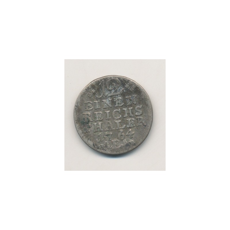 Allemagne - Brandebourg - 1/12 Thaler - 1764 E