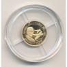 Médaille - Supermarine spitfire - Histoire de l'aviation - Or 0,5g 0,585 - 11mm - Flan bruni - 5.555 ex - Neuf 