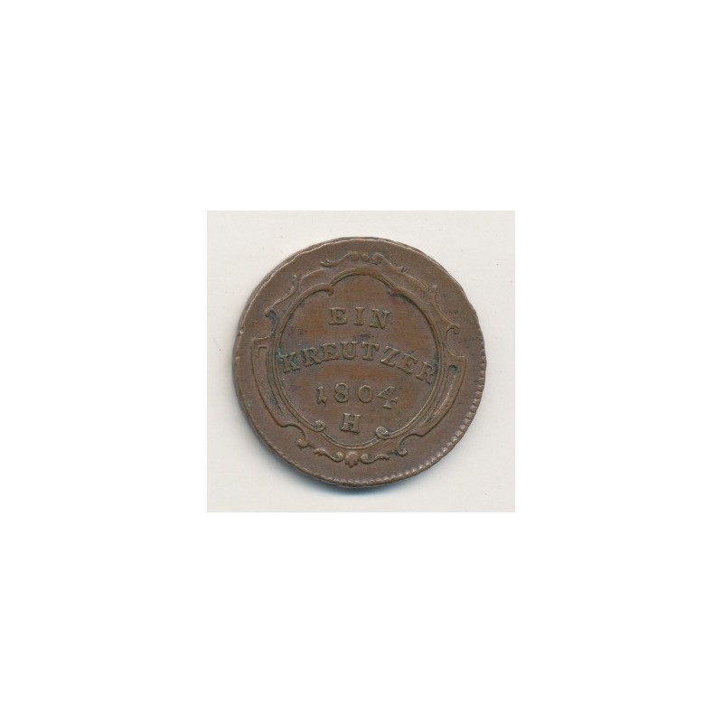 Allemagne - Further-austria - 1 Kreuzer - 1804 H