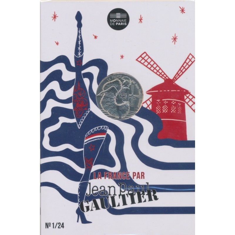 10 Euro 2017 - Jean Paul Gaultier - N°1/24 - argent