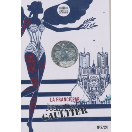 10 Euro 2017 - Jean Paul Gaultier - N°2/24 - argent