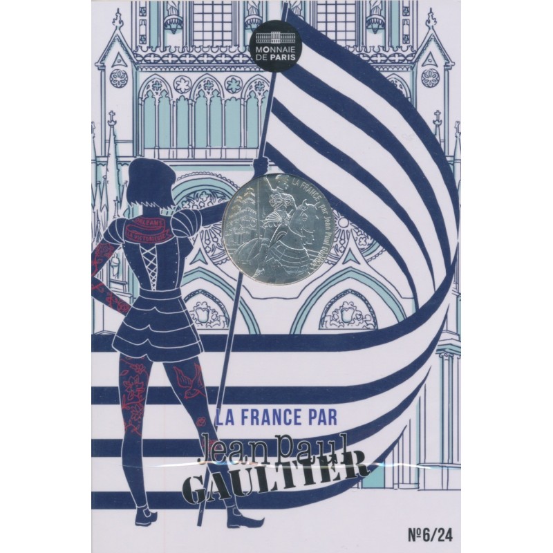 10 Euro 2017 - Jean Paul Gaultier - N°6/24 - argent
