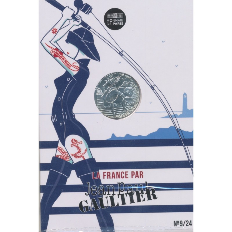 10 Euro 2017 - Jean Paul Gaultier - N°9/24 - argent