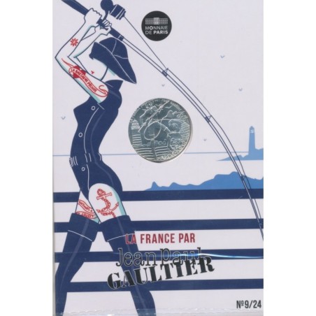10 Euro 2017 - Jean Paul Gaultier - N°9/24 - argent