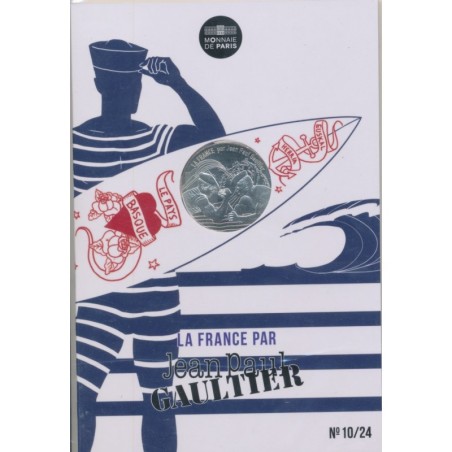 10 Euro 2017 - Jean Paul Gaultier - N°10/24 - argent